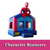 Inflatable Jump Rentals Character Bouncers
