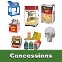 Concession Equipment for Rent