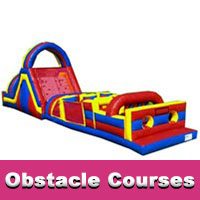 Obstacle Course Bounce House for Rent