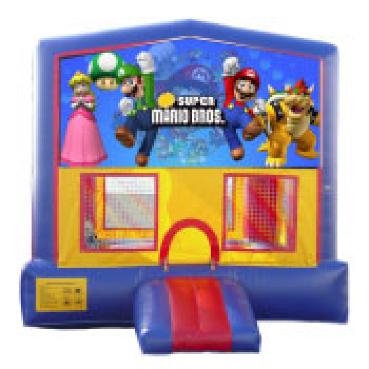 Mario & Friends Theme 15' x 15' Bounce House