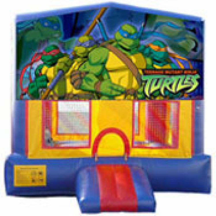 Ninja Turtles Theme 15' x 15' Bounce House