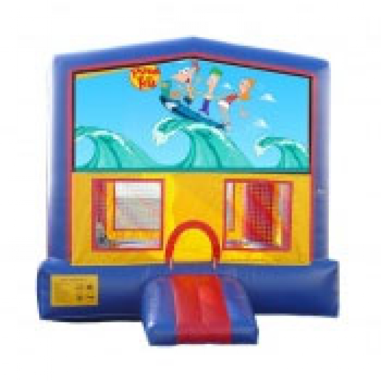 Phineas & Ferb Theme 15' x 15' Bounce House