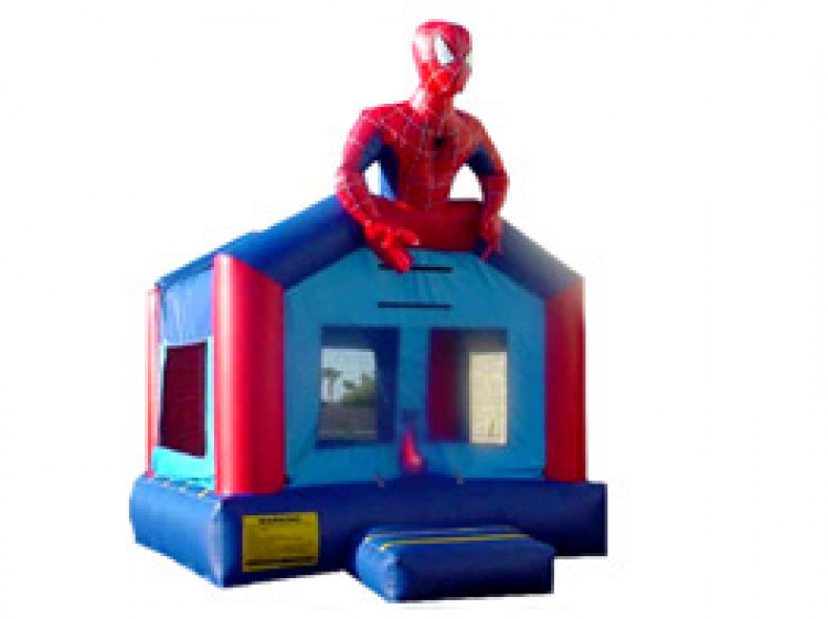 Spider Man Character Bounce House