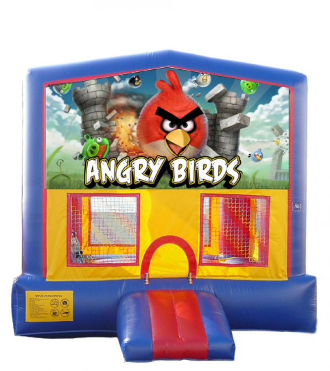 Angry Birds Theme 15' x 15' Bounce House