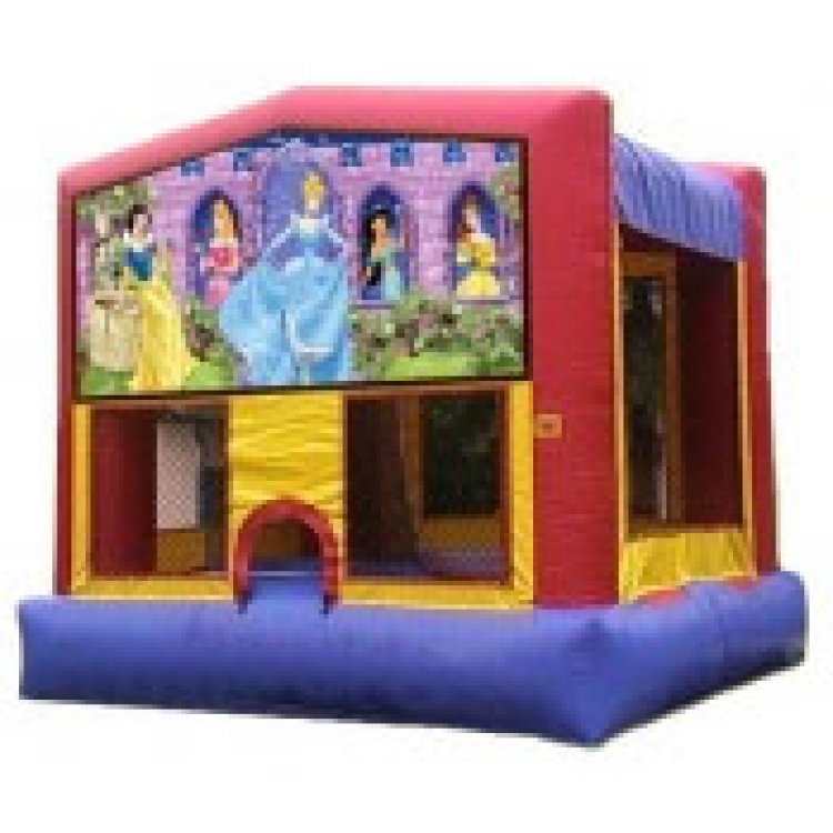 Disney Princess 1 Theme 15' x 15' Bounce House