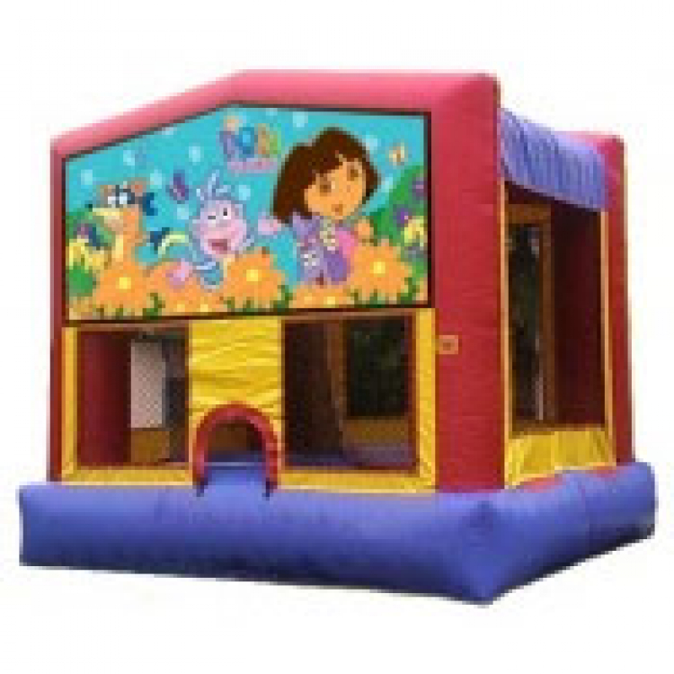 Dora The Explorer Theme 13' x 13' Bounce House