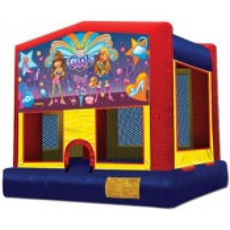Its a Girl Thing Theme 13' x 13' Bounce House