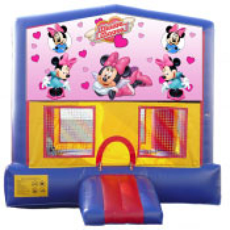 Minnie Mouse Theme 13' x 13' Bounce House