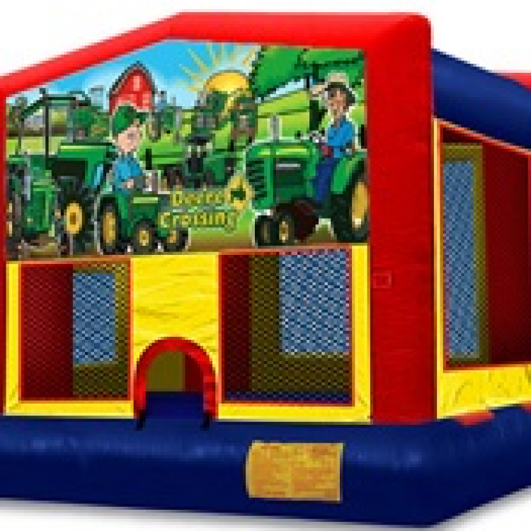 Tractor Theme 13' x 13' Bounce House